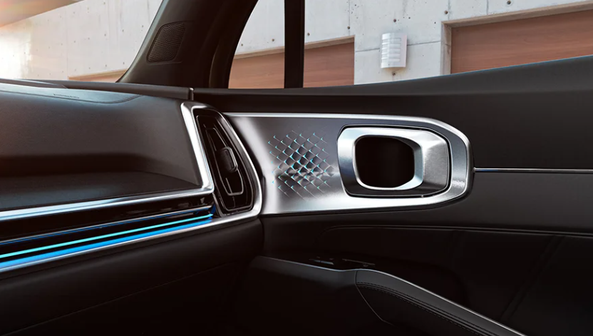 64-Color LED Ambient Mood Light​ & 3D Mood Light At Door Trim​